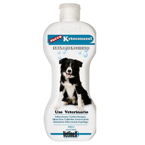S11 Shampoo Medicado Ruffo Ketoconazol x 300 ML - Imagen 1