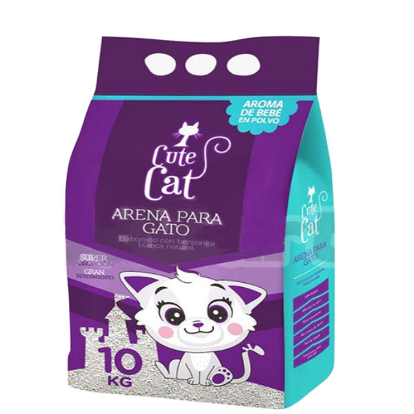 arenita (5) CUTE CAT 10KG - Imagen 1