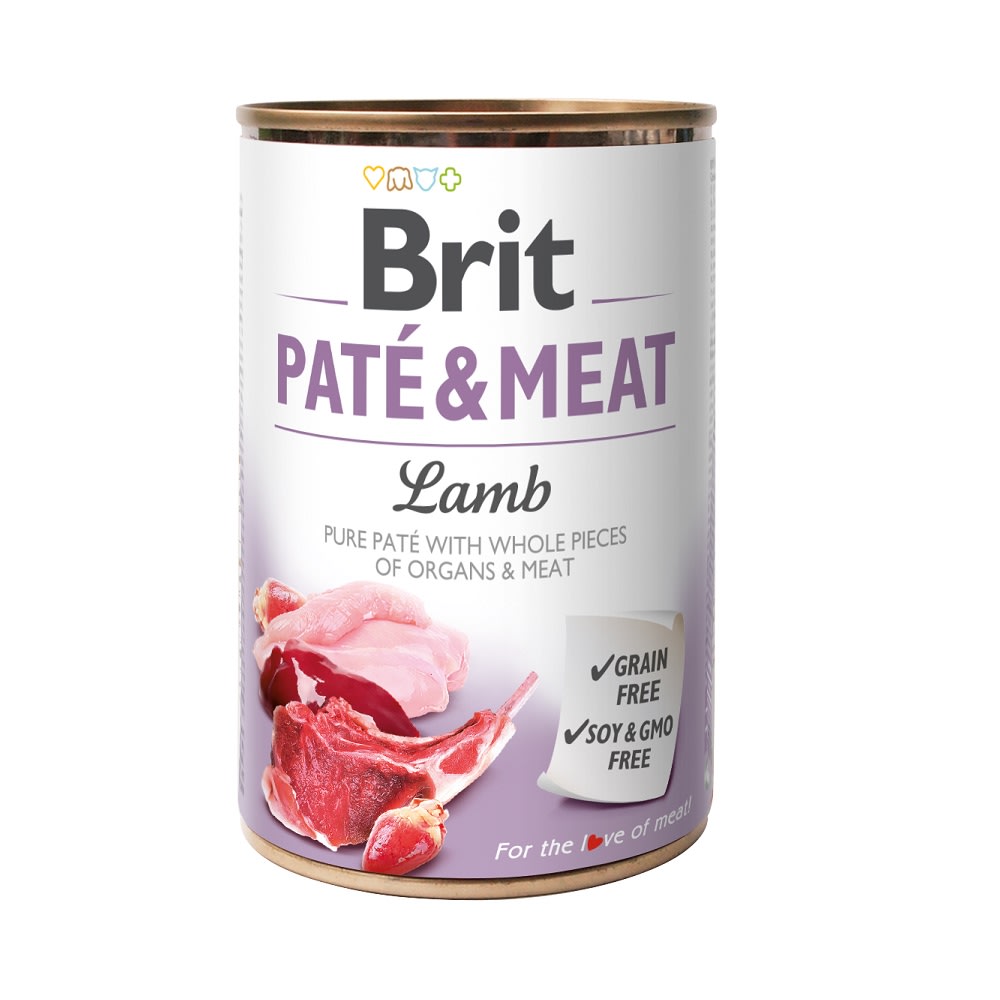comida (119) BRIT PATE & MEAT LAMB 800 gr - Imagen 1