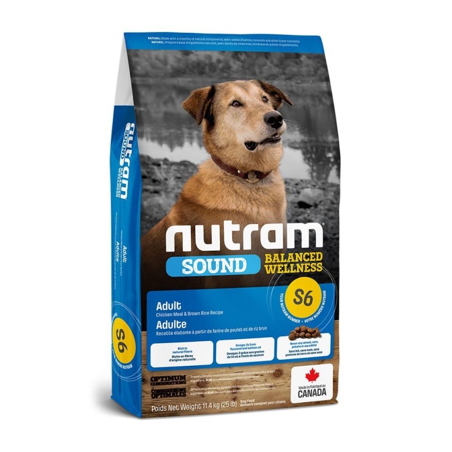 comida (40) Nutram S6 Adult Dog 2Kg - Imagen 1