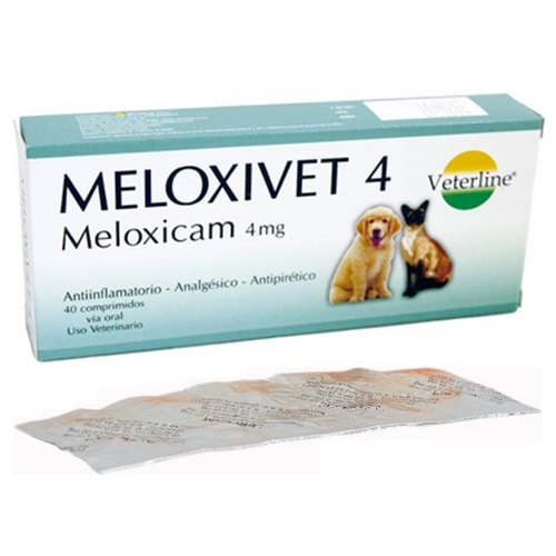 farmacia (100) MELOXIVET 4 ( 01 TABLETA) - Imagen 1