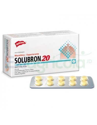 farmacia (167) SOLUBRON 20 (30 TABLETAS) - Imagen 1