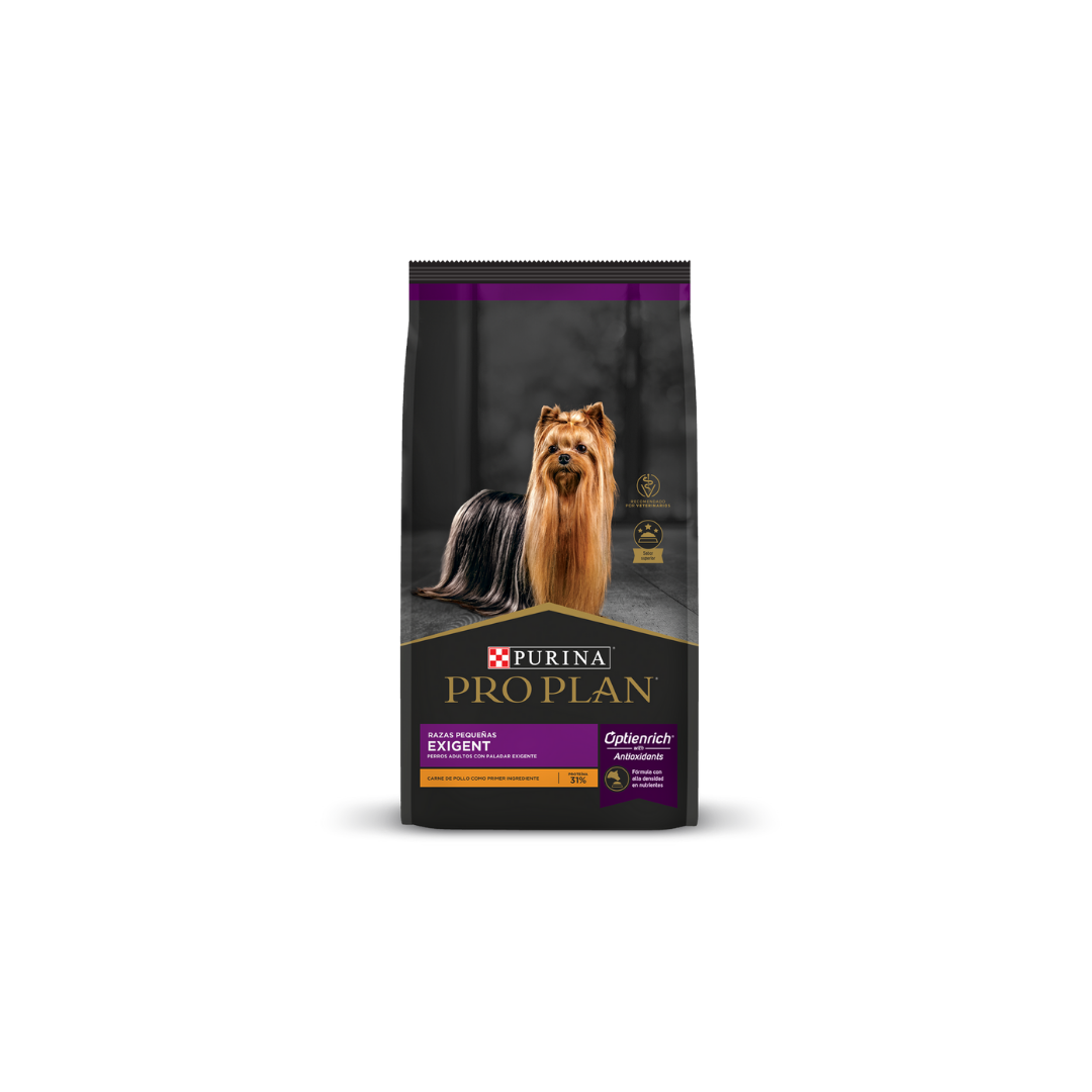 6 Pro Plan Exigent Dog Small Breed - Raza pequeña 3 Kg - Imagen 1