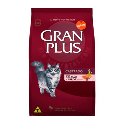 Granplus Gato Adulto Castrado salmón y arroz