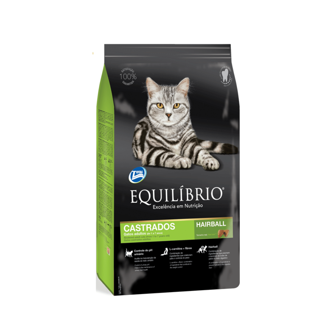 EQUILIBRIO GATOS CASTRADOS ALL BREEDS 1.5Kg EQUILIBRIO GATOS CASTRADOS ALL BREEDS 1.5Kg