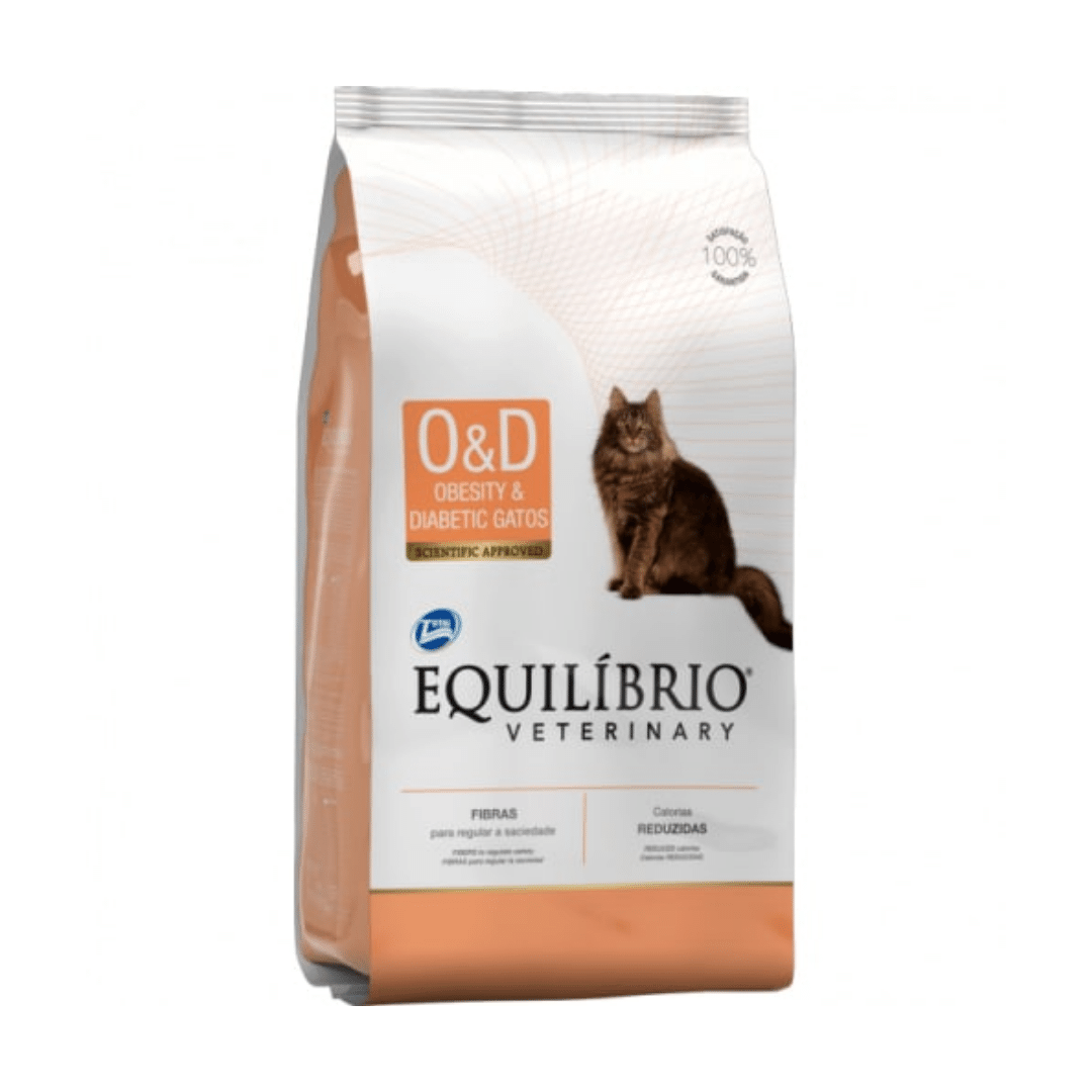 EQUILIBRIO VETERINARY CAT OBESITY & DIABETIC (OD) 2Kg EQUILIBRIO VETERINARY CAT OBESITY & DIABETIC (OD) 2Kg