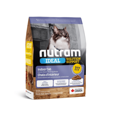 NEW I17 NUTRAM IDEAL INDOOR CAT FOOD 1.13kg