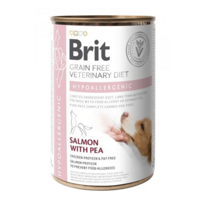 BRIT VETERINARY DIET HYPOALLERGENIC 400gr