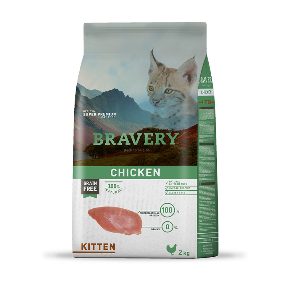 Bravery Chicken Kitten 2KG Bravery Chicken Kitten 2KG