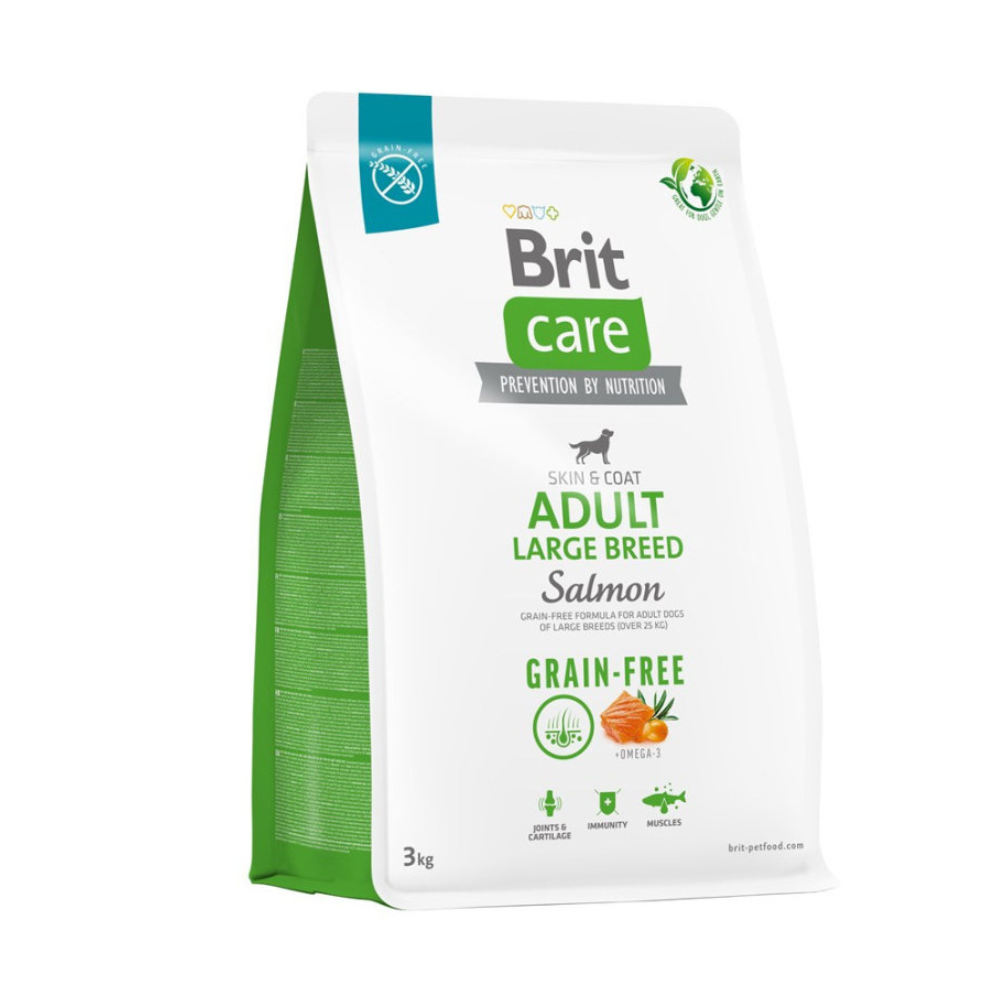 Brit Care Adult Large Breed Salmon 3kg Brit Care Adult Large Breed Salmon 3kg - Imagen 1