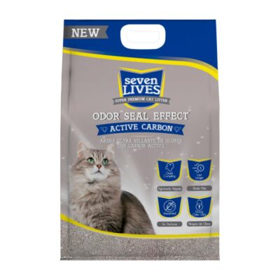 Seven Lives Arena Para Gatos Con Carbón Activado 7 Kg