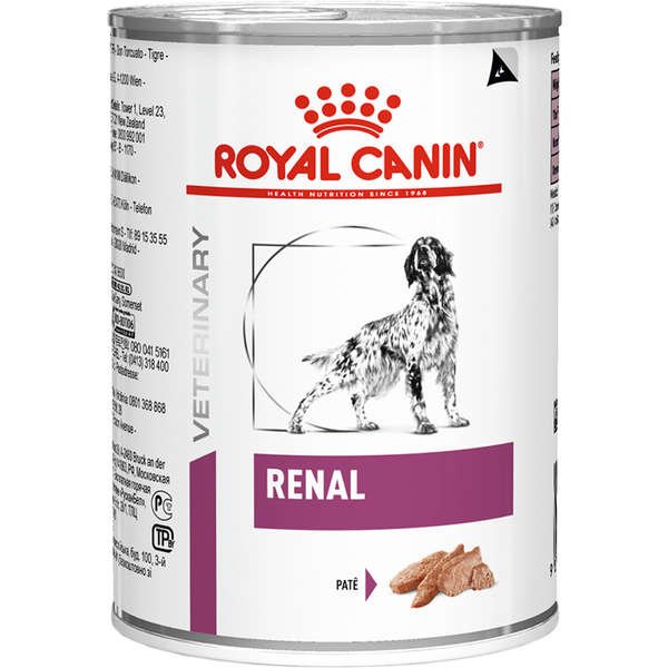 pate-royal-canin-renal-wet-para-caes-adultos-410g-8757 Royal Canin Renal 410gr - Imagen 1