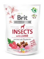 Brit Crunchy Snack Insects with Lamb 200gr - Imagen 2