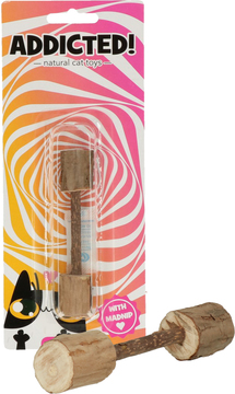 167682595-origpic-ac6cdd Addicted natural Cat Toys Juguete para gato "Pesa de Madera" - Imagen 1