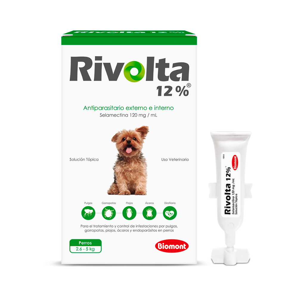 RIVOLTA 12% - 0,25ML PERRO DE 2.6 - 5 KG RIVOLTA 12% - 0,25ML PERRO DE 2.6 - 5 KG - Imagen 1