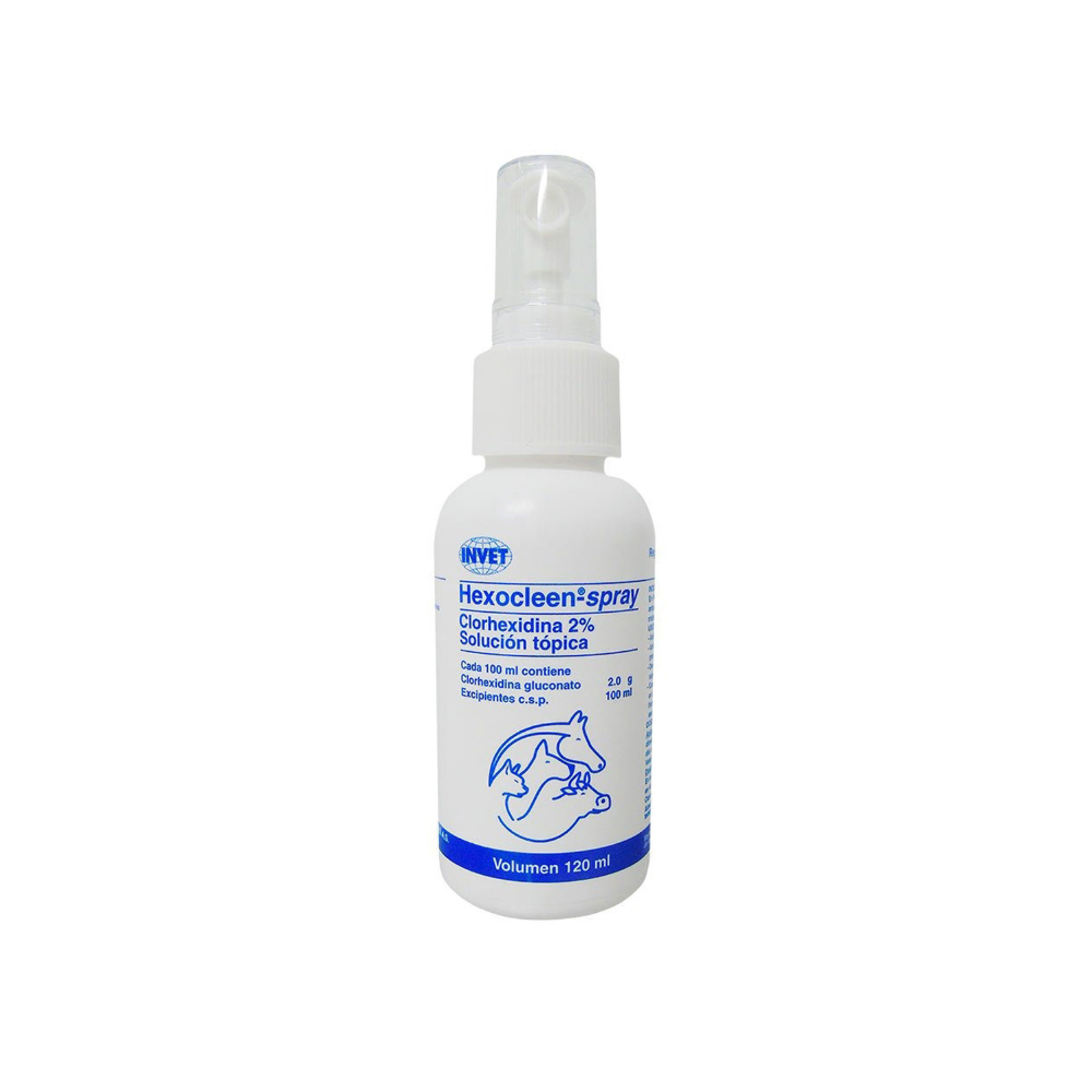 Hexocleen Spray (Clorhexidina 2%) 120ml Hexocleen Spray (Clorhexidina 2%) 120ml - Imagen 1