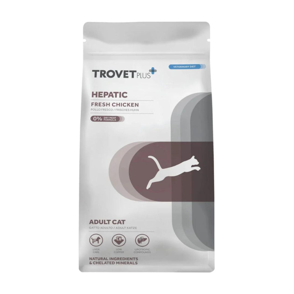 Trovet Plus+ Hepatic Cat 2.5kg Fresh Chicken Trovet Plus+ Hepatic Cat 2.5kg Fresh Chicken - Imagen 1