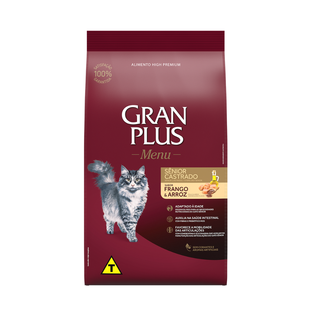 Gran Plus Senior Pollo y Arroz de 3kg Gran Plus Senior Pollo y Arroz de 3kg - Imagen 1
